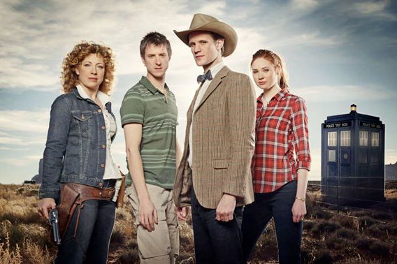 Alex Kingston, Arthur Darvill, Matt Smith and Karen Gillan on the new Doctor Who.